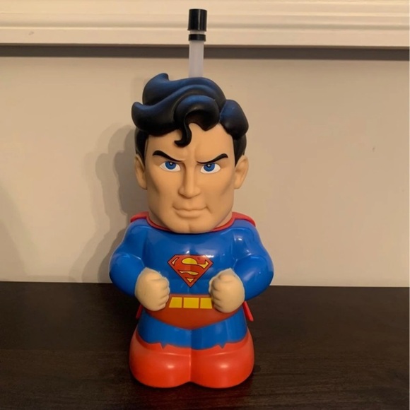 Superman cup with straw - Picture 1 of 2